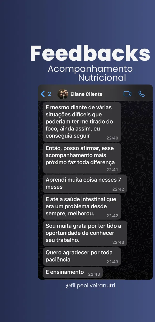 Relato de paciente