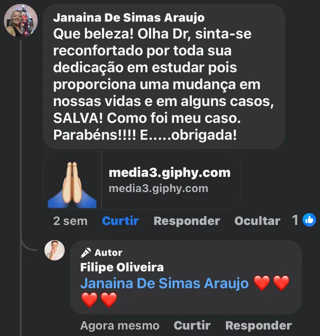 Relato de paciente